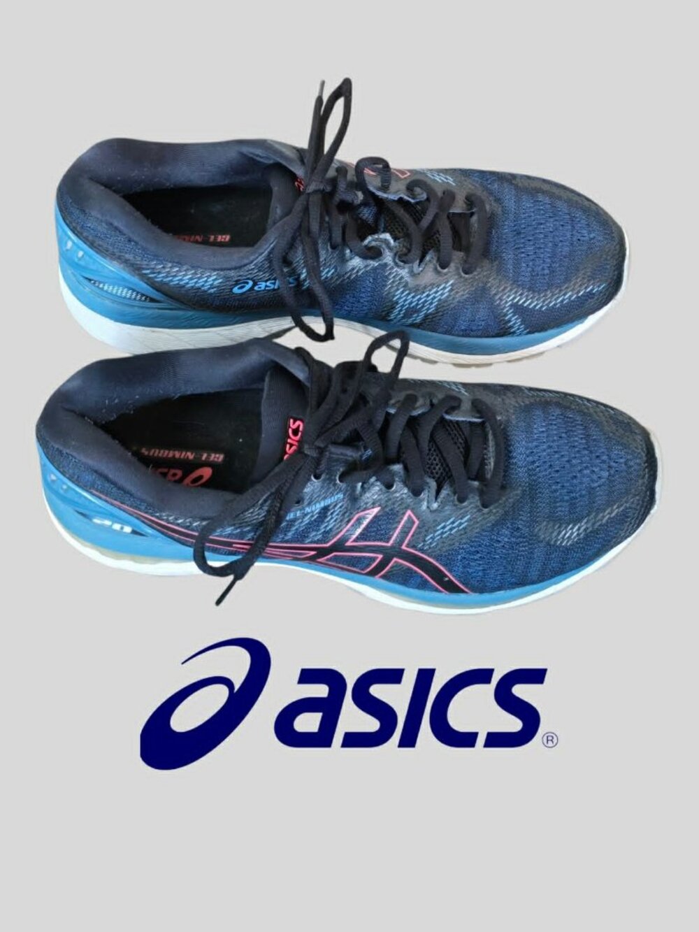 ASICS Gel Nimbus 20 Running Athletic Casual Lace Up Sneakers Shoes   Womens 9.5
